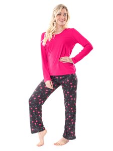 Pijama rosas